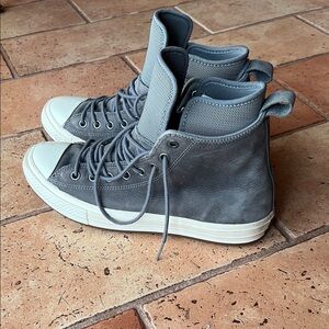 Converse Charcoal High-Top Sneakers